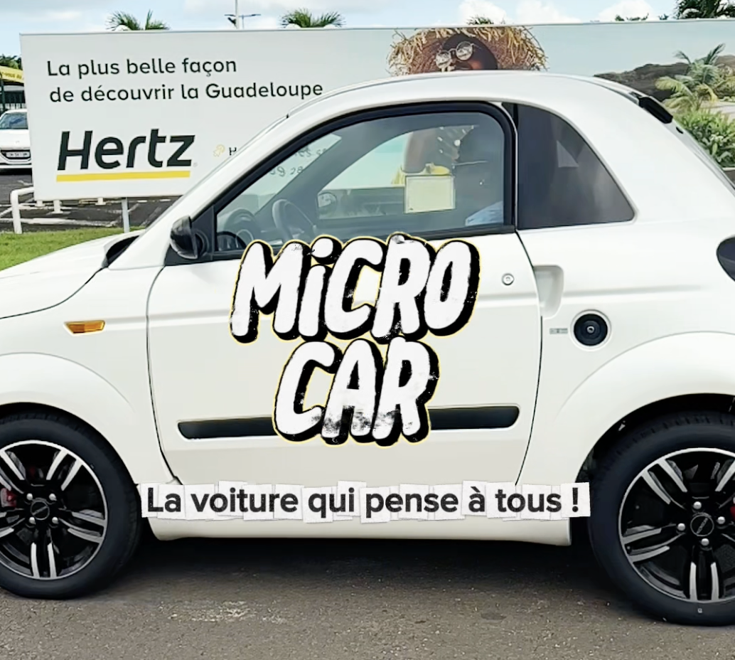 Présentation véhicule comique